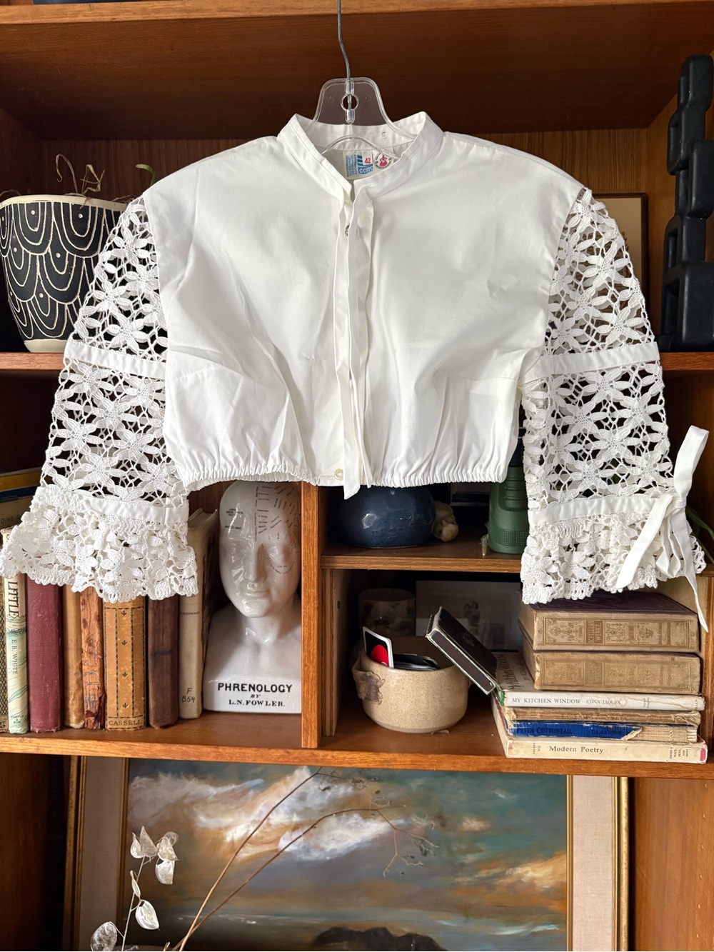 Boho Crop Lace Top Cotton Dirndl S
